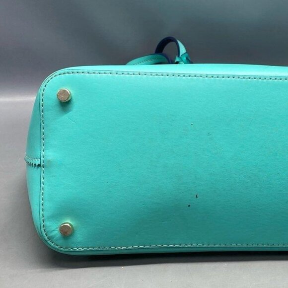 Kate Spade Scalloped Edge Leather Tote Bag - Picture 4 of 10